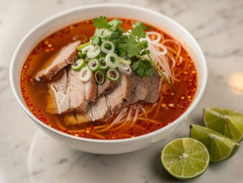 Tết Bún Bò Huế (zuppa vietnamita piccante di noodles)
