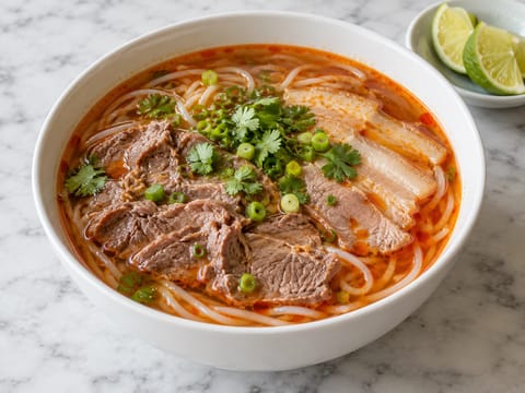 Tết Bún Bò Huế (Πικάντικη βιετναμέζικη σούπα με νουντλς) Tết Bún Bò Huế (Πικάντικη βιετναμέζικη σούπα με νουντλς)