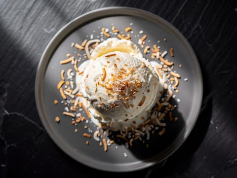 Gelato al cocco thai senza gelatiera Gelato al cocco thai senza gelatiera