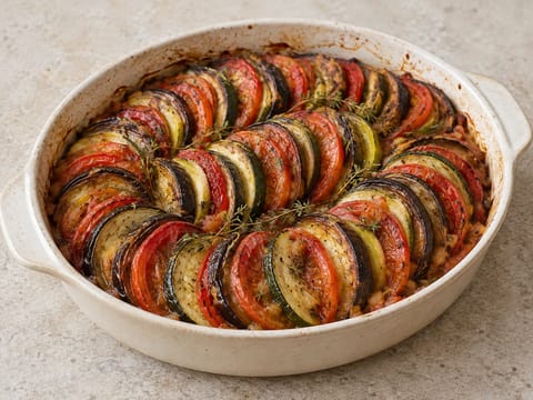 Tian de légumes (gratin provençal en couches)