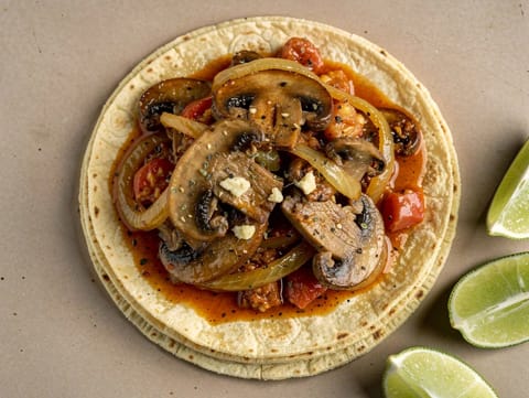 Tinga de Setas (mexicanske svampe- og chipotle-tacos)