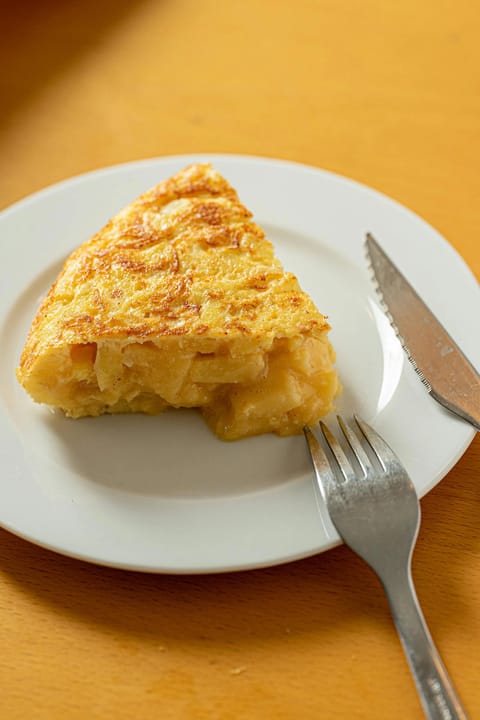 Tortilla Española (Spaanse omelet) Tortilla Española (Spaanse omelet)