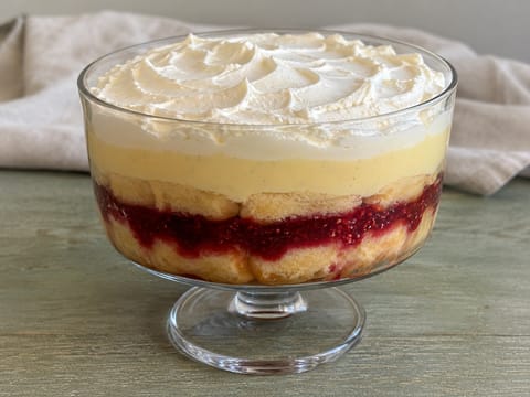 Classic British Trifle with Sherry and Custard Classic British Trifle with Sherry and Custard