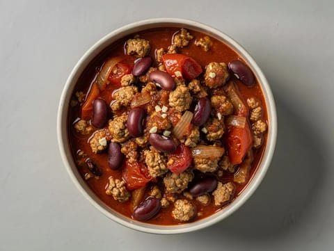 Chilli z indyka Chilli z indyka