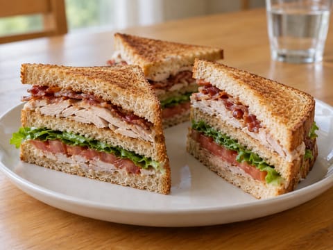 Turkey Club Sandwich