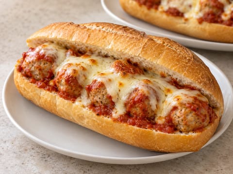 Turkey Meatball Sub Turkey Meatball Sub