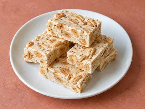 Turrón de Cacahuate (torrone messicano alle arachidi)