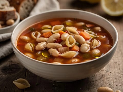 Pasta e Fagioli vegana