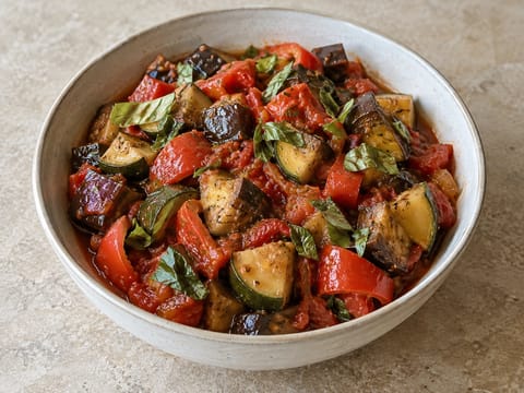 Ratatouille vegano Ratatouille vegano