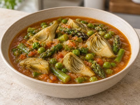 Menestra de Verduras (Spaanse lentegroentestoof) Menestra de Verduras (Spaanse lentegroentestoof)