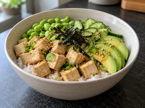 Vegetar poke bowl Vegetar poke bowl