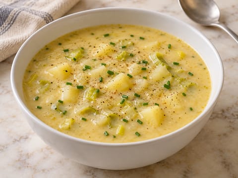 Vegetarisk tysk ostesuppe (Vegetarische Käsesuppe) Vegetarisk tysk ostesuppe (Vegetarische Käsesuppe)