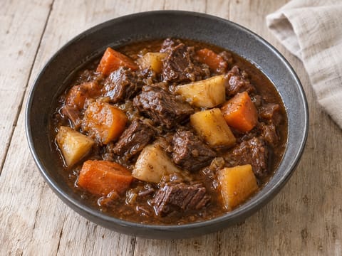 Venison Casserole with Root Vegetables