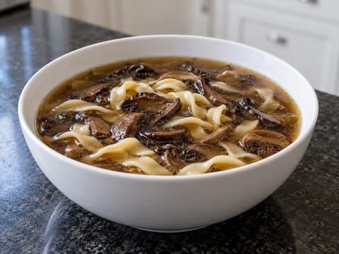 Zupa Grzybowa (polsk svampsoppa till julafton) Zupa Grzybowa (polsk svampsoppa till julafton)