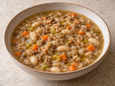 Zuppa di Farro e Legumi (zuppa di farro e legumi misti) Zuppa di Farro e Legumi (zuppa di farro e legumi misti)