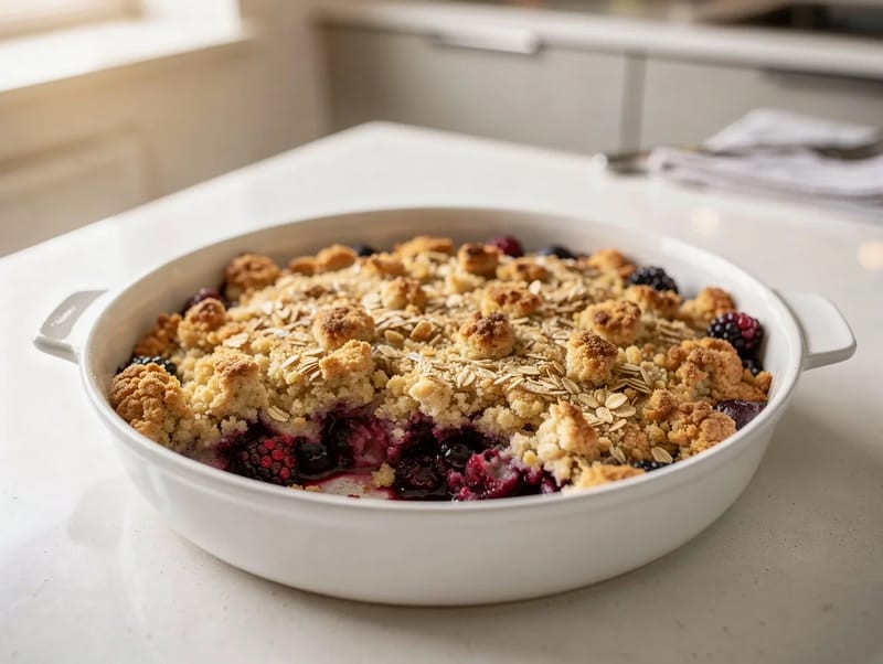 Air Fryer Berry Crumble Air Fryer Berry Crumble
