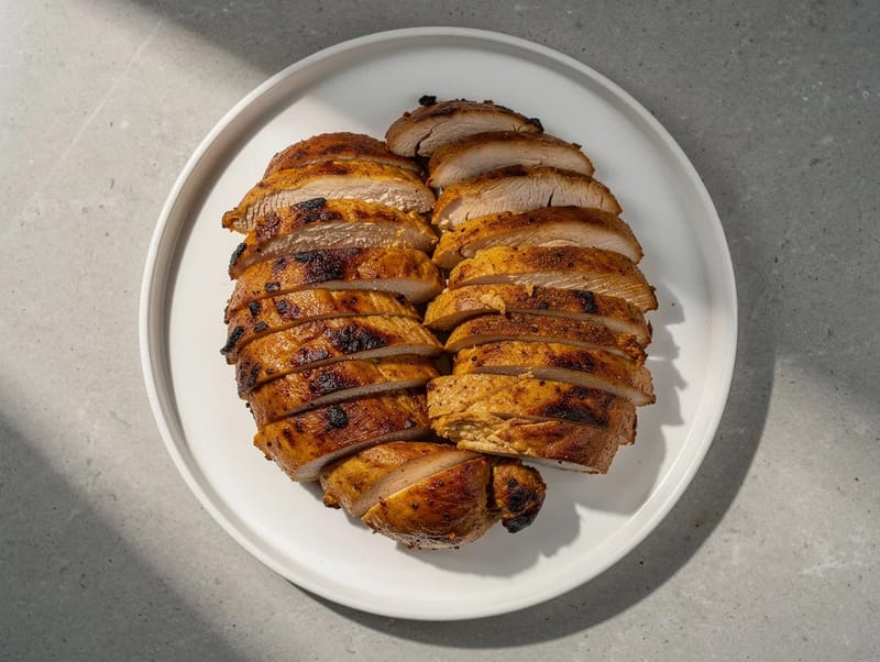 Frango shawarma na air fryer Frango shawarma na air fryer