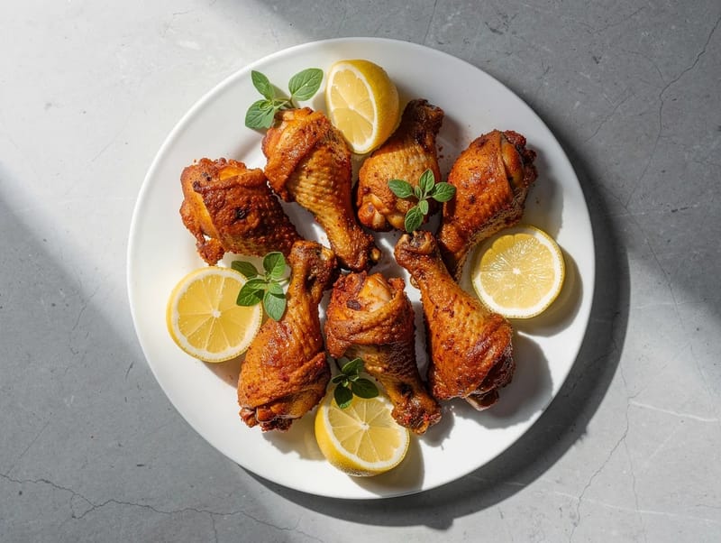Pilons de poulet épicés à l’air fryer Pilons de poulet épicés à l’air fryer