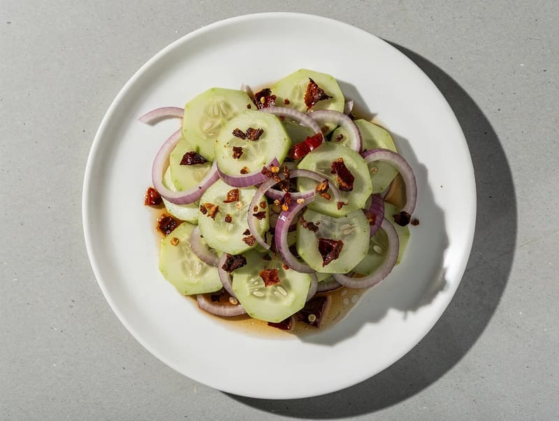 Ajad (Thai Cucumber Relish) Ajad (Thai Cucumber Relish)