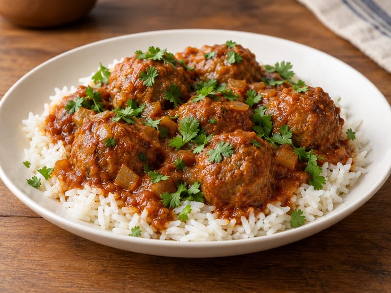 Albóndigas en Salsa de Chipotle (Marhahúsgolyók chipotle szószban) Albóndigas en Salsa de Chipotle (Marhahúsgolyók chipotle szószban)
