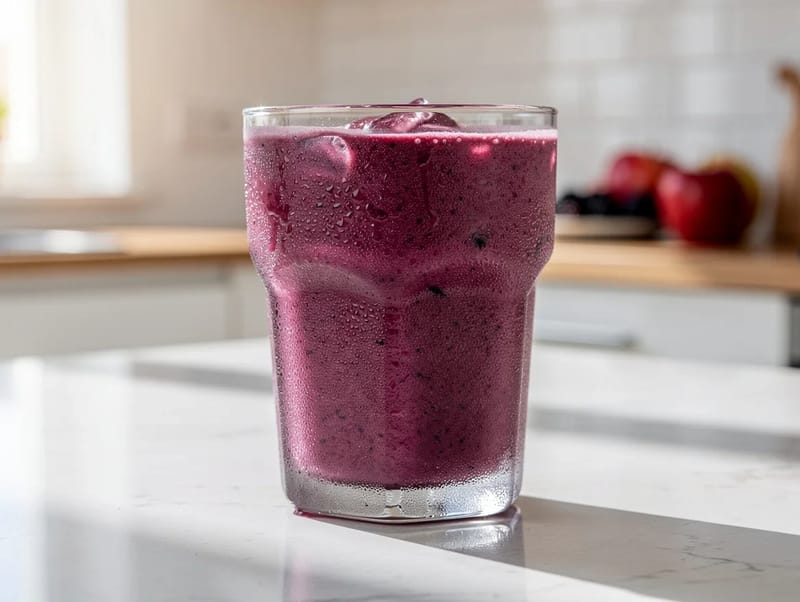 Apple Blackberry Smoothie Apple Blackberry Smoothie