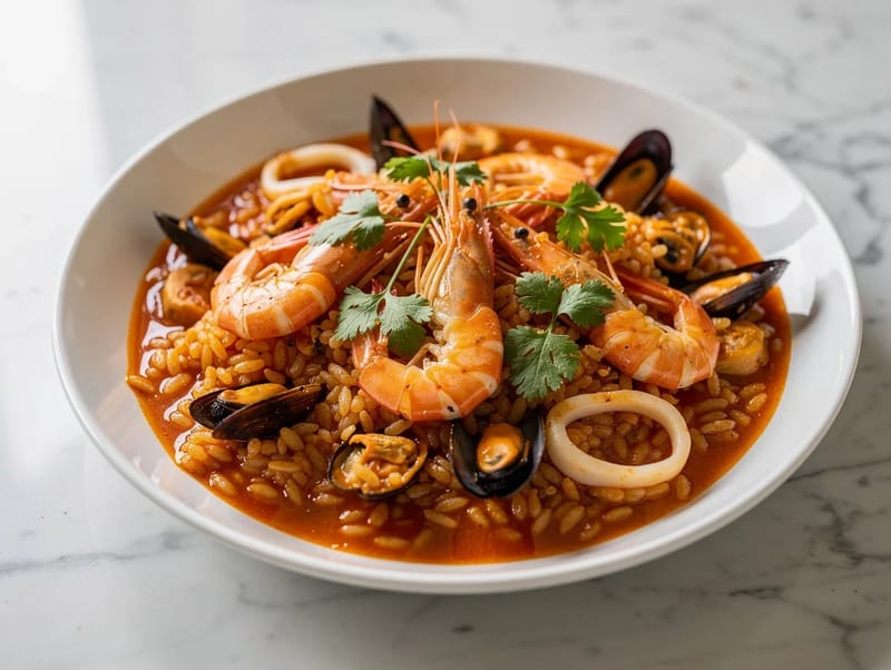 Arroz de Marisco (Portuguese Seafood Rice) Arroz de Marisco (Portuguese Seafood Rice)