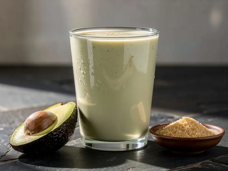 Avocado Palm Sugar Smoothie Avocado Palm Sugar Smoothie