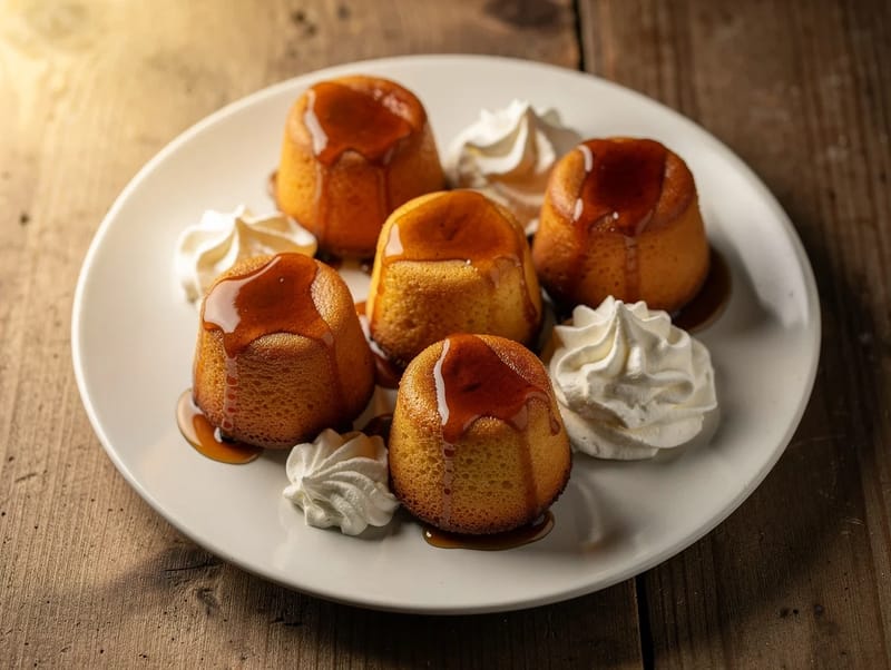Baba au Rhum (French Rum-Soaked Sponge Cakes) Baba au Rhum (French Rum-Soaked Sponge Cakes)