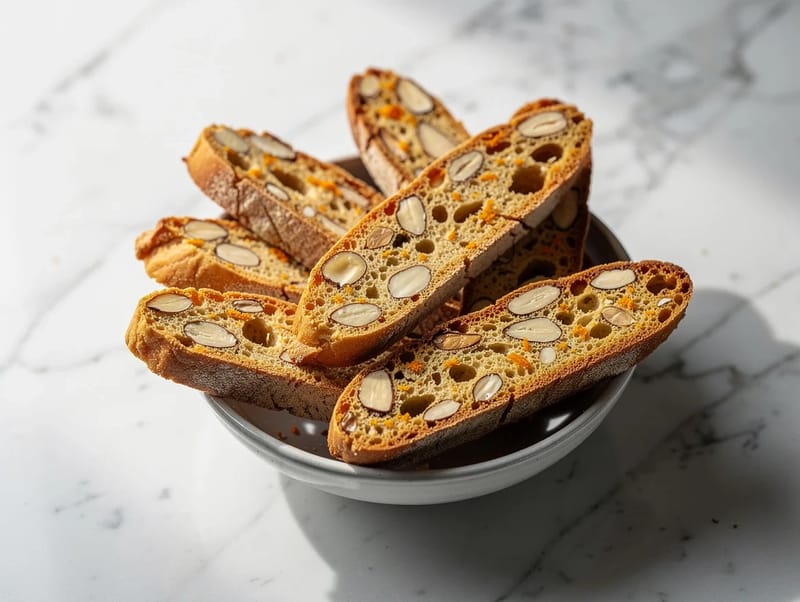 Biscotti di Prato (Twice-Baked Almond Biscuits) Biscotti di Prato (Twice-Baked Almond Biscuits)