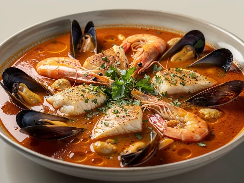 Cazuela de Mariscos (Seafood Casserole) Cazuela de Mariscos (Seafood Casserole)