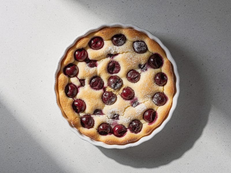 Clafoutis aux Cerises (French Baked Cherry Custard) Clafoutis aux Cerises (French Baked Cherry Custard)
