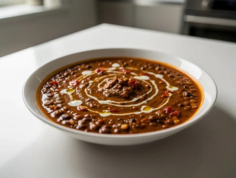 Dal Makhani (curry crémeux de lentilles noires) Dal Makhani (curry crémeux de lentilles noires)