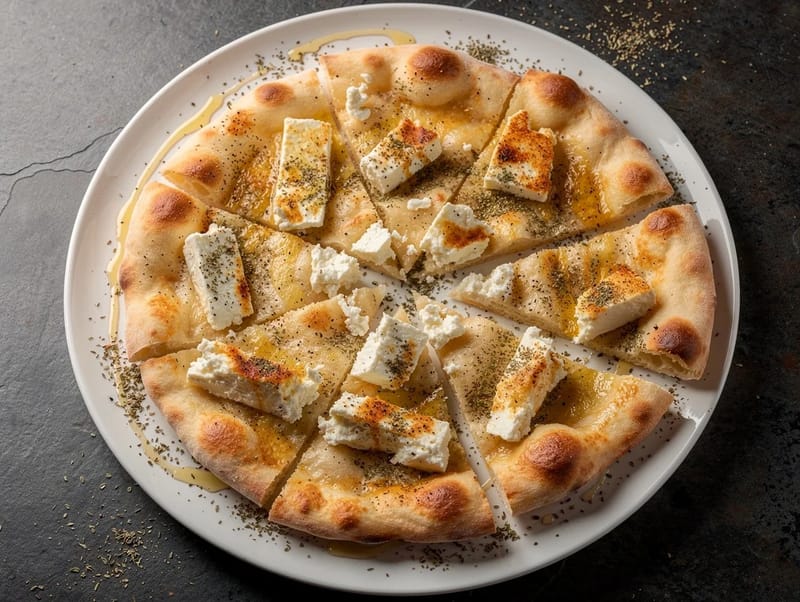 Honey and Feta Flatbread Honey and Feta Flatbread
