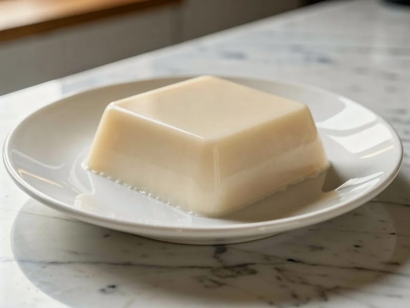 Gelatina de Leche (Mexican Vanilla Milk Jelly) Gelatina de Leche (Mexican Vanilla Milk Jelly)