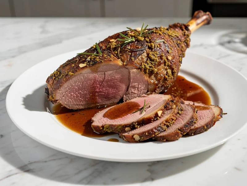 Gigot d’Agneau Pascal (French Easter Roast Leg of Lamb) Gigot d’Agneau Pascal (French Easter Roast Leg of Lamb)