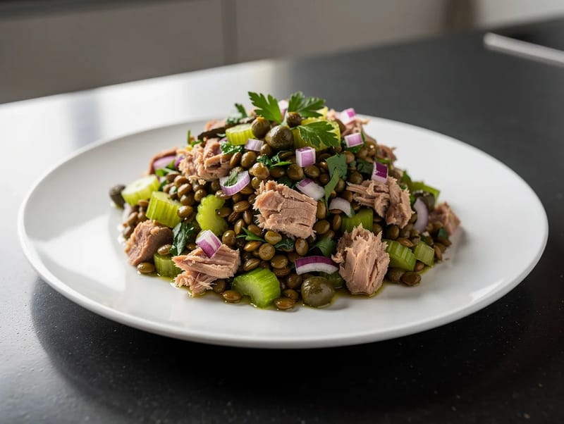 Italian Lentil and Tuna Salad (Insalata di Lenticchie e Tonno) Italian Lentil and Tuna Salad (Insalata di Lenticchie e Tonno)