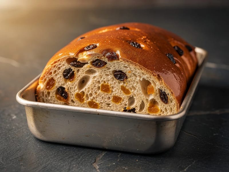 Julebrød (Norwegian Christmas Bread with Raisins and Mixed Peel) Julebrød (Norwegian Christmas Bread with Raisins and Mixed Peel)