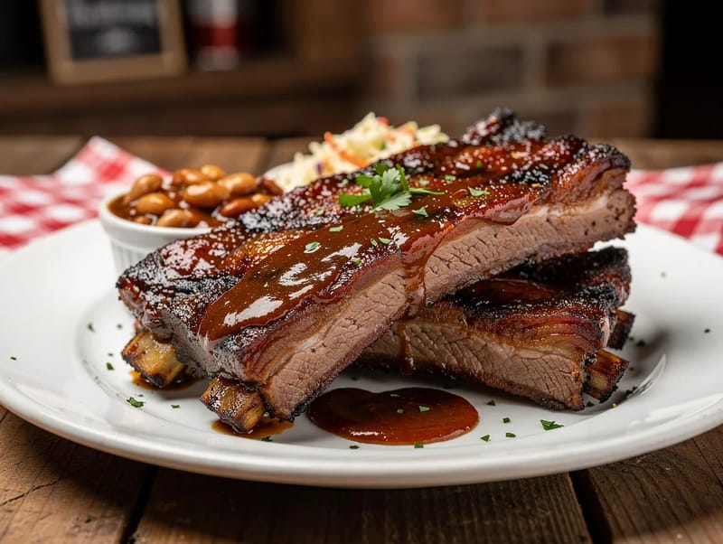 Kansas City-Style BBQ Beef Ribs Kansas City-Style BBQ Beef Ribs