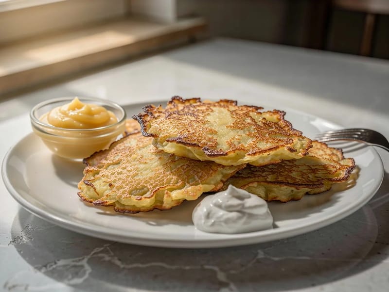 Kartoffelpuffer (German Potato Pancakes) Kartoffelpuffer (German Potato Pancakes)