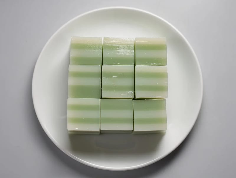 Khanom Chan (Layered Coconut Dessert) Khanom Chan (Layered Coconut Dessert)