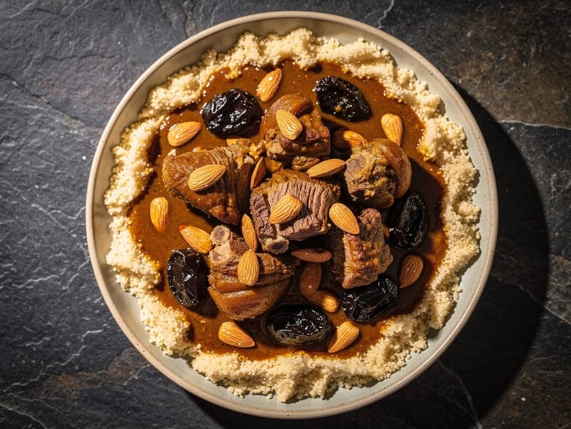 Báránytagine aszalt szilvával Báránytagine aszalt szilvával