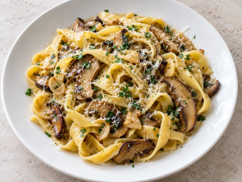 Maltagliati con funghi porcini (tészta vargányával) Maltagliati con funghi porcini (tészta vargányával)