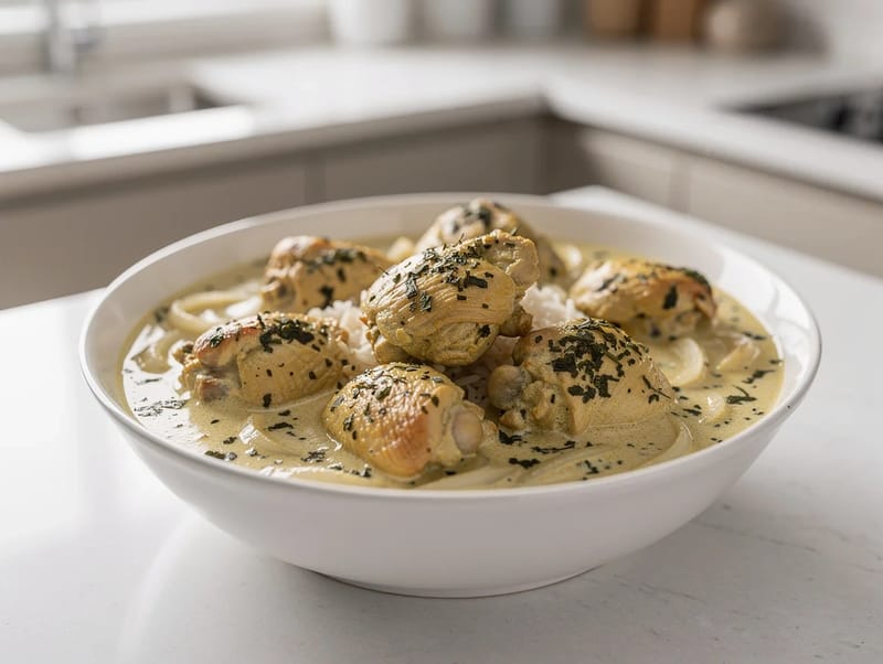 Methi Malai Murg (Creamy Fenugreek Chicken) Methi Malai Murg (Creamy Fenugreek Chicken)