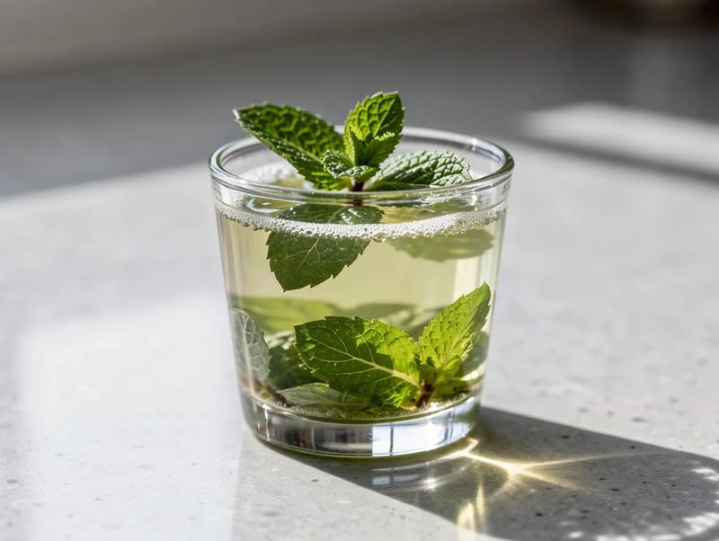 Moroccan Mint Tea (Green Tea with Fresh Mint) Moroccan Mint Tea (Green Tea with Fresh Mint)