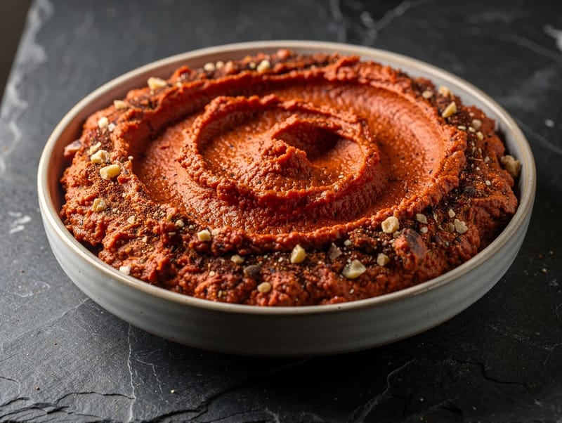 Muhammara (Red Pepper and Walnut Dip) Muhammara (Red Pepper and Walnut Dip)