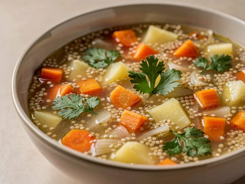 Peruvian Quinoa Soup (Highland Vegetable Soup) Peruvian Quinoa Soup (Highland Vegetable Soup)