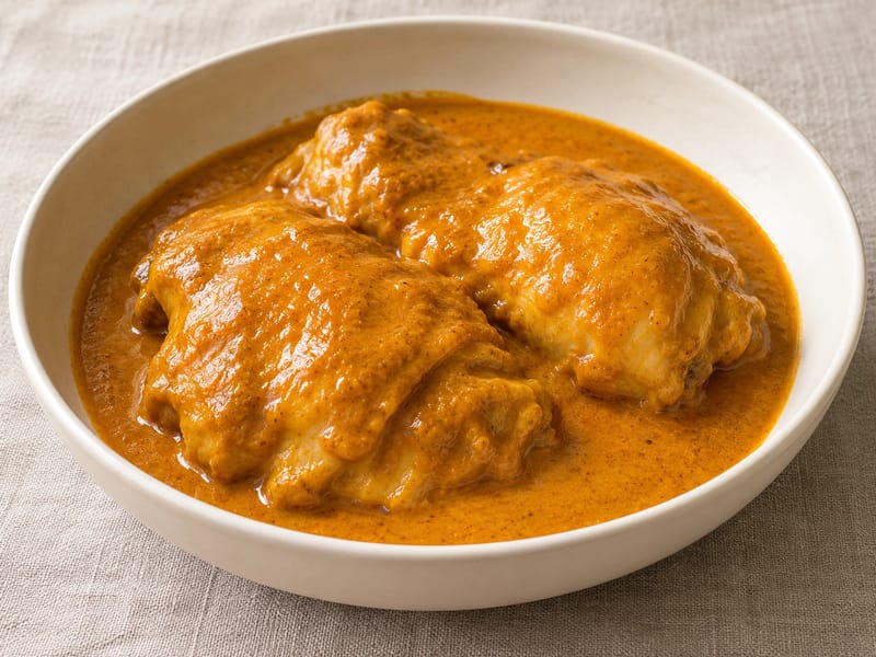Pollo en Mole Amarillo Oaxaqueño (csirke sárga mole szószban) Pollo en Mole Amarillo Oaxaqueño (csirke sárga mole szószban)