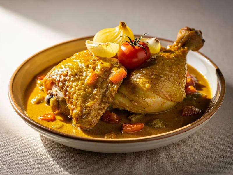 Pollo en Mole Amarillo Oaxaqueño (Chicken in Yellow Mole) Pollo en Mole Amarillo Oaxaqueño (Chicken in Yellow Mole)