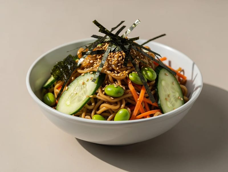 Modern Ramen Salad with Sesame Soy Dressing Modern Ramen Salad with Sesame Soy Dressing
