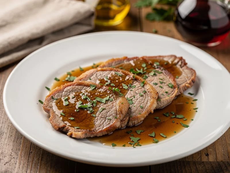 Scaloppine al Marsala (escalopes de veau au Marsala) Scaloppine al Marsala (escalopes de veau au Marsala)